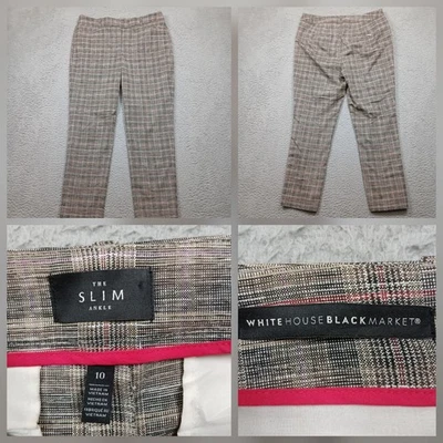 Брюки женские White House Black Market узкие до лодыжки эластичные 10 шт. - Изображение 1 из 4