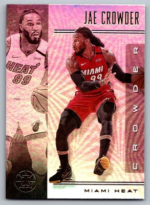 2019-20 Panini Illusions Pink Jae Crowder Miami Heat #127 - Image 1 of 2