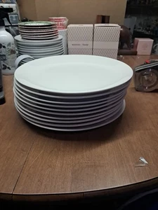 10 PIER 1 New Essentials Coupe 11" | Weiß | Essteller EUC + Bin Aaa - Bild 1 von 12