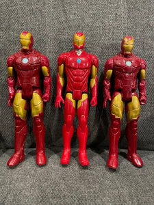 SET BESTEHEND AUS 8 12" MARVEL HASBRO ACTIONFIGUREN IRON MAN 2016 CAPTAIN AMERICA 2013 THOR - Bild 1 von 6