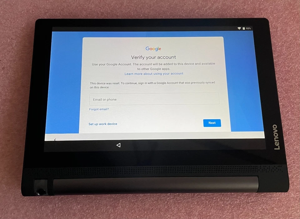 Lenovo Yoga Tab 3 YT3-X50F 16GB  10 inch  Wi-Fi  Tablet-  Black** Read Desc** - Image 1 of 4