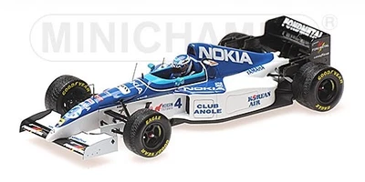 1:43 Minichamps Tyrrell Yamaha 023 Mika Salo Belgian Gp 1995 417950004 Model - Image 1 of 2