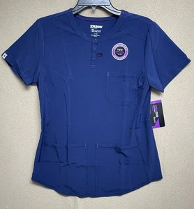 NWT Scrubstar Womens Premium Scrubwear Supreme 4-Way Stretch Crew Neck Size XS - Picture 1 of 12