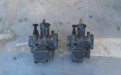 SET OF YAMAHA BANSHEE YFZ350 28mm KEIHIN PWK CARBS 1987-2006 - Image 1 of 4