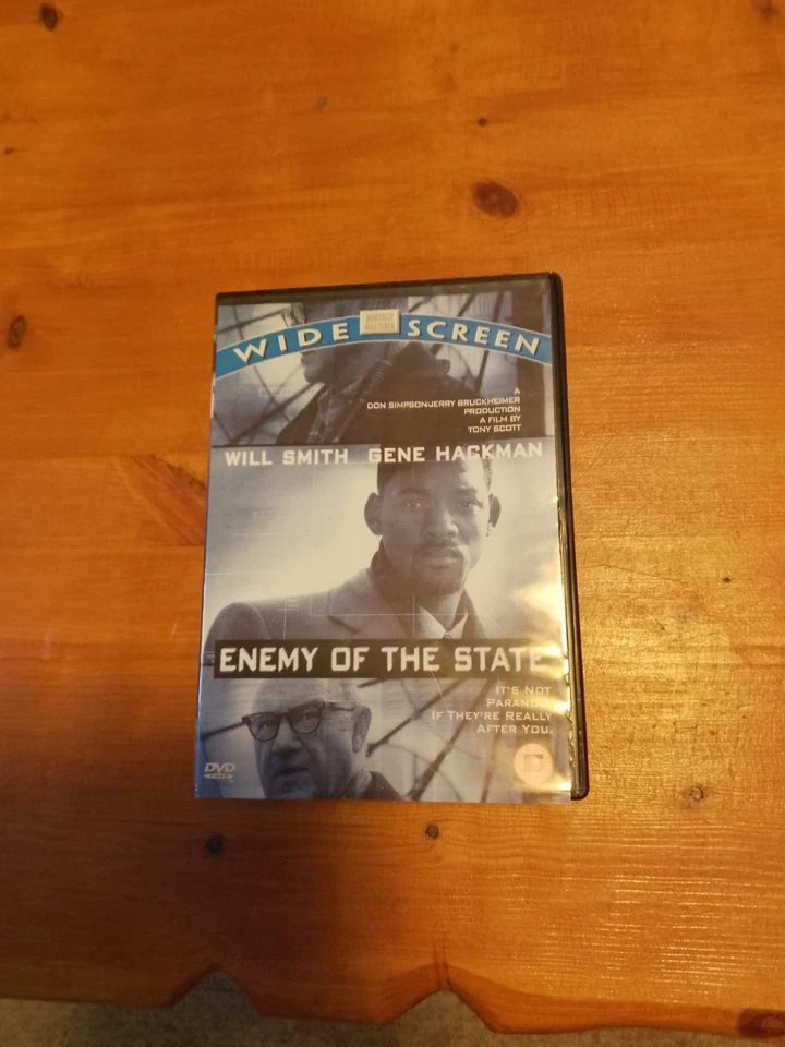 ENEMY OF THE STATE MOVIE-DVD-WILL SMITH,GENE HACKMAN,TONY SCOTT-UNPLAYED DISC - Image 1 of 1