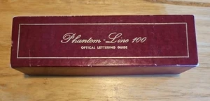 Vintage Phantom Line 100 optische Schriftführung für Kalligraphie mit Box 1970er - Bild 1 von 8