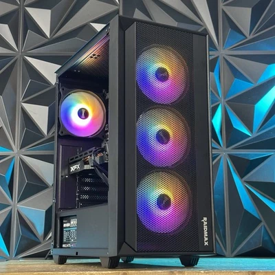 Custom RGB Gaming PC Intel i7 16gb SSD + 1TB Nvidia Quadro k2000 W11 PRO Wifi BT - Image 1 of 4