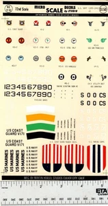 Micro Scale 1/72 Scale US Navy Decals Sheet No. 72-62 NOS - Picture 1 of 1