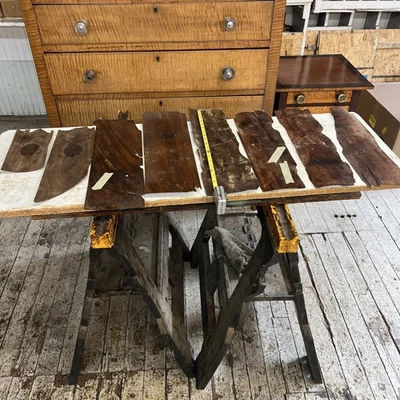 19thC Cherry And Mahogany Veneers - Image 1 of 3