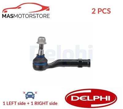 TRACK ROD END RACK END PAIR FRONT DELPHI TA3573 2PCS I NEW OE REPLACEMENT - Image 1 of 4