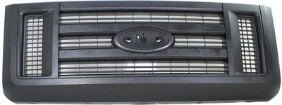 For 2008-2021 E-350 Super Duty Grille Assembly Black Plastic FO1200509 8C2Z8200B - Image 1 of 4