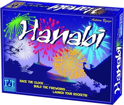 HANABI Fireworks cooperative Card Game AWARD WINNER Game Bauza New/Sealed - Image 1 of 3