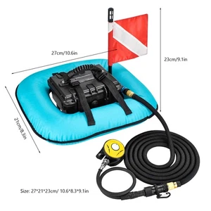 Ventilador de buceo eléctrico portátil tanque de buceo recargable con DTLY - Imagen 1 de 11
