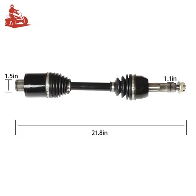 Eje de transmisión trasero eje CV para Polaris Sportsman 400 500 600 700 800 2003-2005 Foto 1 de 4