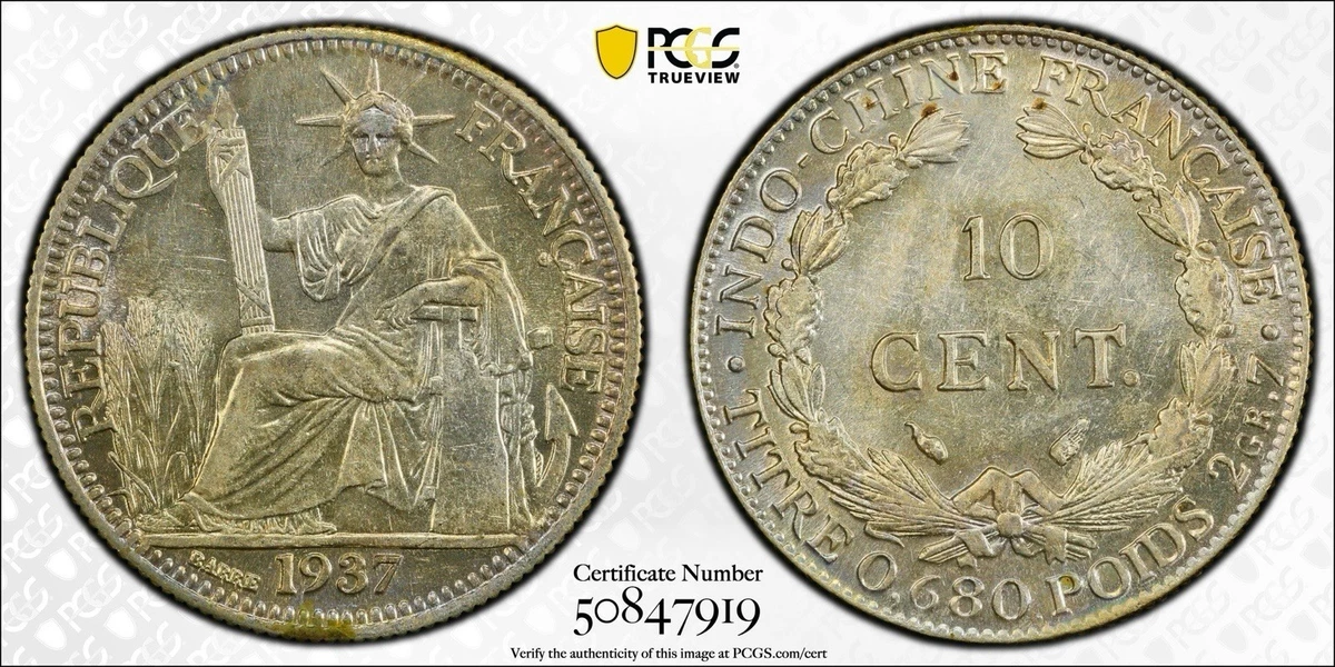 1937 Silver Vietnamese Coins for sale | eBay