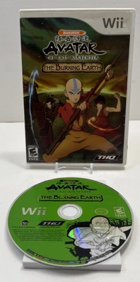 Avatar The Last Airbender The Burning Earth Nintendo Wii sem manual testado - Imagem 1 de 4