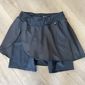 AeroTech Designs Cyclewear Black 2XL Padded High Waist Bike Shorts W/Skirt Skort - Picture 1 of 11