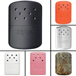 Genuine Zippo Hand Warmer 12hr & 6hr Compact Metal Refillable Hand Warmers Gift - Picture 1 of 11