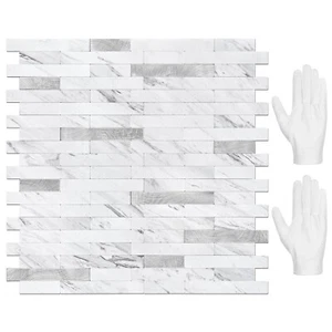 STICKGOO Peel and Stick Backsplash Tile, Stick on Backsplash for Kitchen and ... - Picture 1 of 7