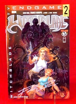 WITCHBLADE #60 LIMITED FOIL VARIANT EDITION SIGNED BY ARTIST FRANCIS MANAPUL - Image 1 of 4