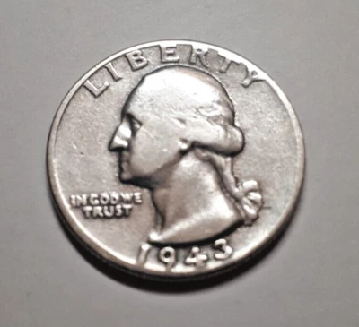 Un quarto di Dollaro Argento 1943 - Immagine 1 di 4