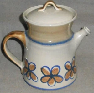 1970s Metlox BANDERO PATTERN Five Cup Coffee Pot w/Lid MADE IN CALIFORNIA - Picture 1 of 6