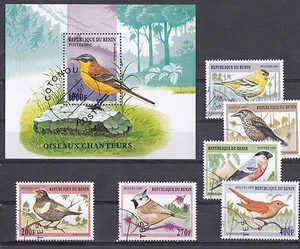 Q1074 - Benin 1997 - Set + Block - Vogels/Birds/Vögel - Photo 1/1