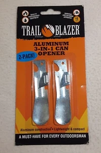 Trail Blazer 3 en 1 Abridor de Latas Estilo P-51 Camping Supervivencia Kit ¡ENVÍO GRATUITO! - Imagen 1 de 8