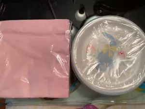 New Easter Bundle plates / 24 and Napkins / 50 - Picture 1 of 4