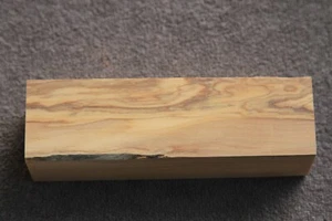 BLOQUE DE MADERA DE OLIVA (CUCHILLO, TALLA, PIPA, ARTESANÍA) - Imagen 1 de 12