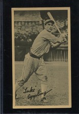 1936 Goudey Wide Pen Premium series (R314) LUKE APPLING Vg-Ex Mk on Back