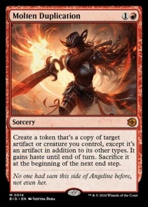 MTG MOLTEN DUPLICATION 14 FOIL EXC - DUPLICAZIONE FUSA - BIG EN - MAGIC - Picture 1 of 1
