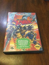 X-Men (Sega Genesis, 1993) Game and Box Only - No Manual