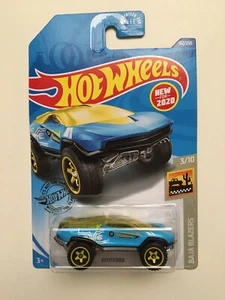 Geoterra ~ 2020 Hot Wheels ~ Baja Blazers 3/10 ~ Blue with Transparent Yellow - Picture 1 of 3