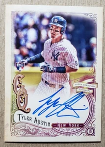 2017 Topps Gypsy Queen Tyler Austin Auto RC New York Yankees Autograph - Picture 1 of 2