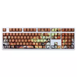 Arknights Reed The Flame Shadow PBT Transparent Keycap for Cherry MX Keyboard - Picture 1 of 6