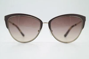 Gafas de sol Calvin Klein CK8007S marrón dorado ovaladas gafas de sol nuevas - Imagen 1 de 6