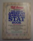 Bill James Presents The Great American Baseball Stat Book 1St Edit. 1987 Bx44