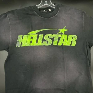 Camiseta Hellstar Clásica Logo Deportiva Talla XL Nueva Camiseta Auténtica Marca Camisa Negra - Imagen 1 de 7
