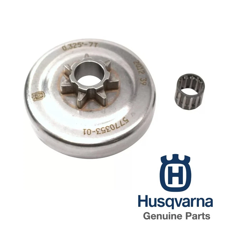 Genuine Husqvarna 578097901 Clutch Drum for 445/450 Rancher Chainsaw (577035301) - Image 1 of 1