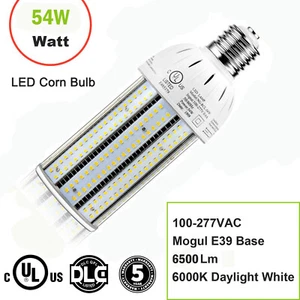 320W Metal Halide Post top Wall Pack Bulb Replaces 54W LED Corn Bulb E39 5000K  - Picture 1 of 8