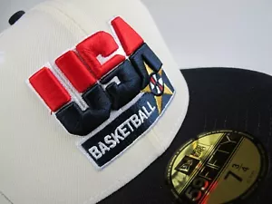USA Basketball 1992 Olympics Dream Team New Era 59FIFTY 5950 Fitted Cap 7 3/4 - Picture 1 of 13