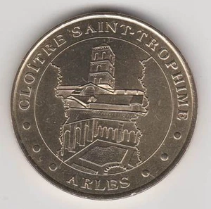 A 2002 TOKEN MEDAILLE SOUVENIR MDP -- 13 200 N°2 CLOÎTRE SAINT-TROPHIME ARLES  - Picture 1 of 2