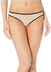 Stella McCartney 177707 Womens Dazzling Bikini Underwear Latte/Black Size Large - Picture 1 of 3