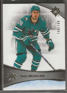 2022-23 Upper Deck Ultimate #3 Timo Meier -Base-San Jose Sharks - Picture 1 of 2