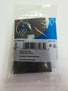 Leviton 41080-2EP Piastra da parete nera LOTTO di (14)  - Foto 1 di 4