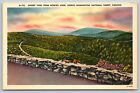 Virgina, George Washington National Forest, Sunset View, Vintage Postcard