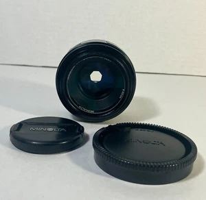 Minolta AF 50mm f 1: 1.7 (22) For MAXXUM Lens With Caps - Picture 1 of 22