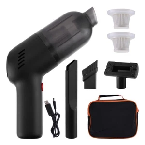 Mini Handheld Car Vacuum Cleaner Cordless w/Brushless Motor Keyboard Air Duster - Picture 1 of 15