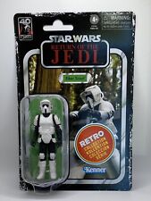 Star Wars Return Of The Jedi Biker Scout Retro Collection     Kenner     F7279 F6866